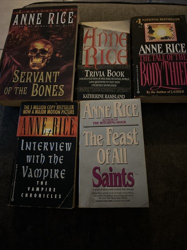 Anne rice lot books - anne,